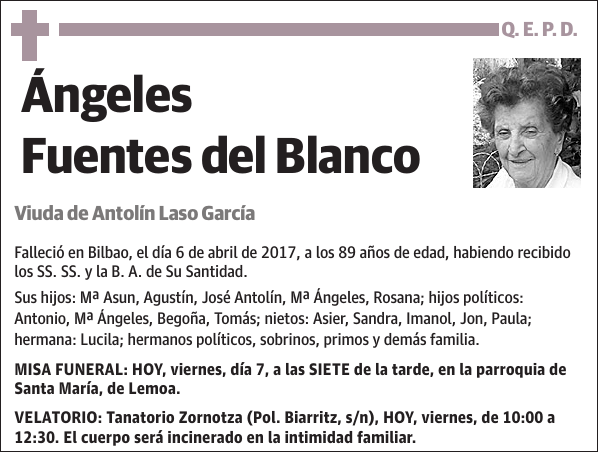 Ángeles Fuentes del Blanco