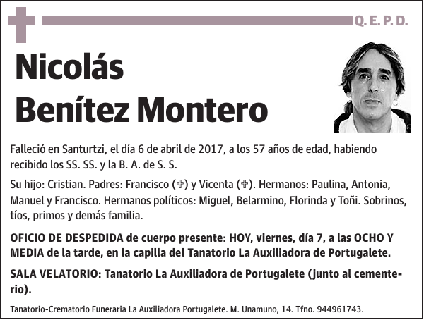 Nicolás Benítez Montero