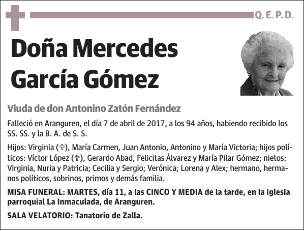 Mercedes García Gómez