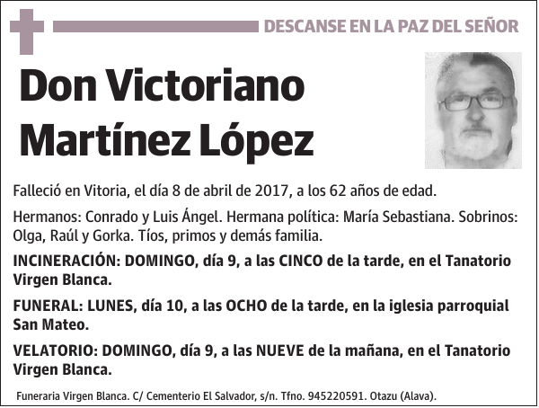 Victoriano Martínez López