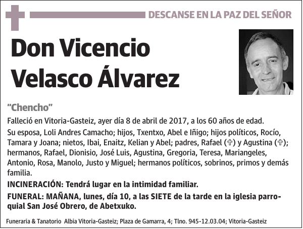 Vicencio Velasco Álvarez