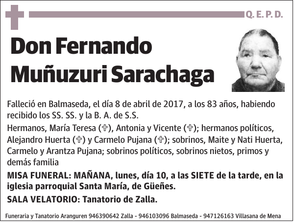 Fernando Muñuzuri Sarachaga