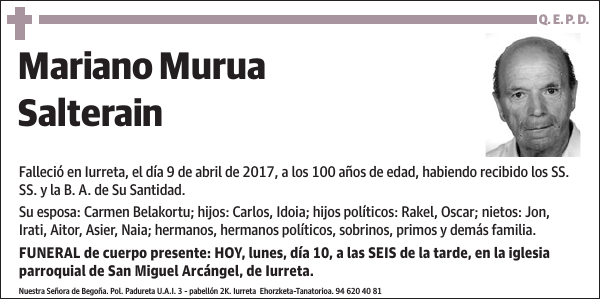 Mariano Murua Salterain