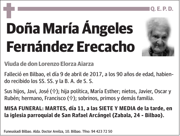 María Ángeles Fernández Erecacho