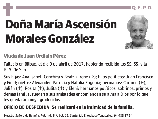 María Ascensión Morales González