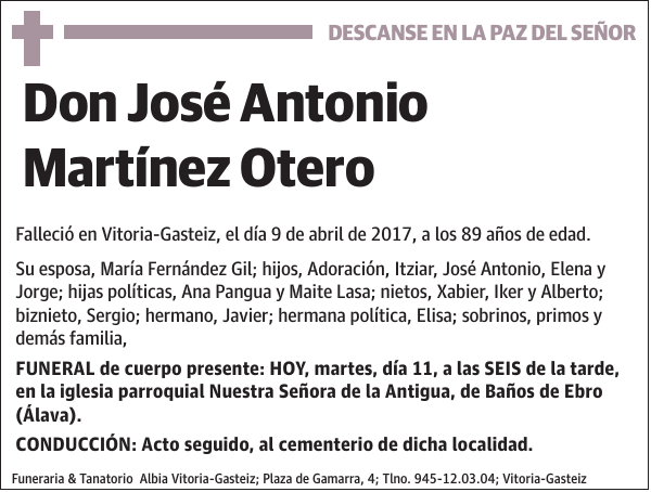 José Antonio Martínez Otero