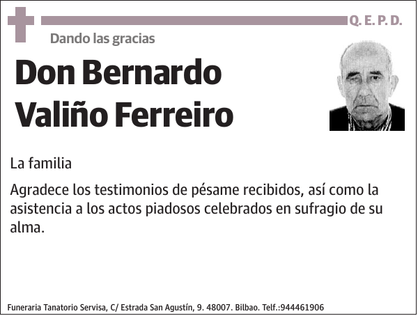 Bernardo Valiño Ferreiro