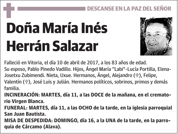 María Inés Herrán Salazar