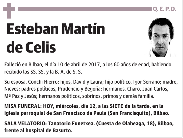 Esteban Martín de Celis