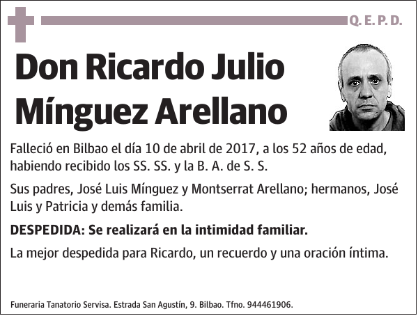 Ricardo Julio Mínguez Arellano