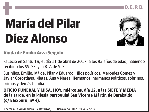 María del Pilar Díez Alonso