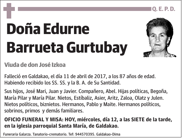 Edurne Barrueta Gurtubay