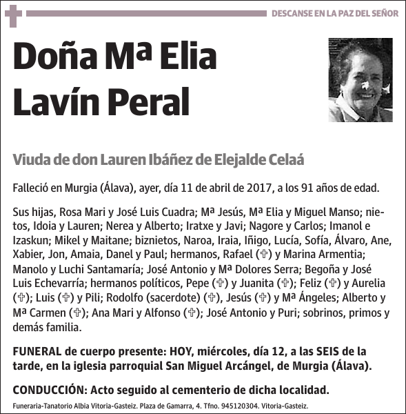 Mª Elia Lavín Peral