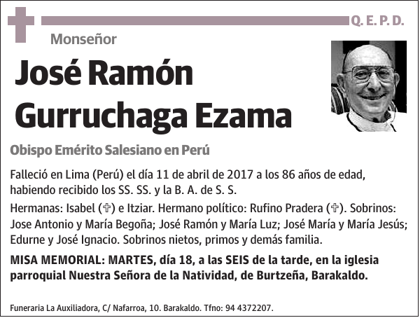 José Ramón Gurruchaga Ezama