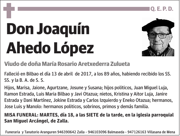 Joaquín Ahedo López