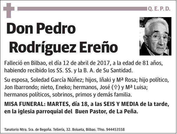 Pedro Rodríguez Ereño