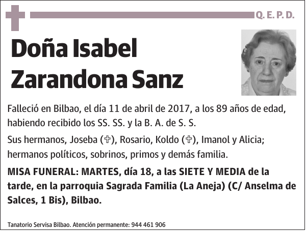 Isabel Zarandona Sanz