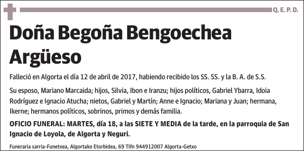 Begoña Bengoechea Argüeso