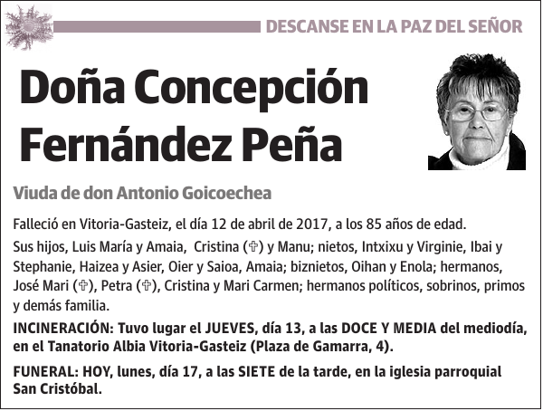 Concepción Fernández Peña