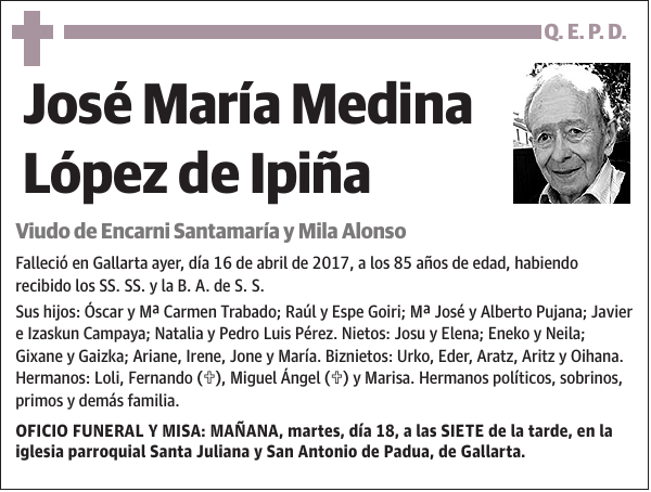 José María Medina López de Ipiña