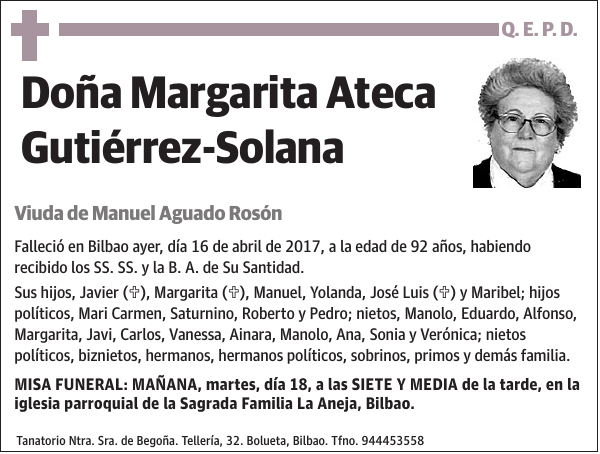 Margarita Ateca Gutiérrez-Solana