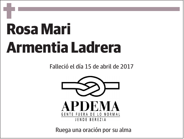 Rosa Mari Armentia Ladrera