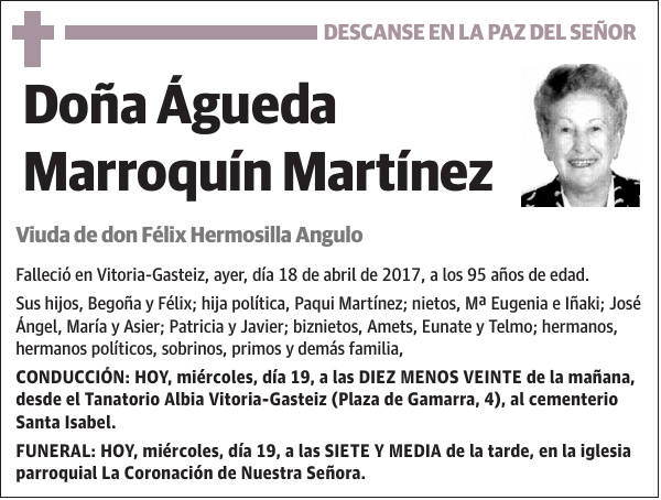 Águeda Marroquín Martínez