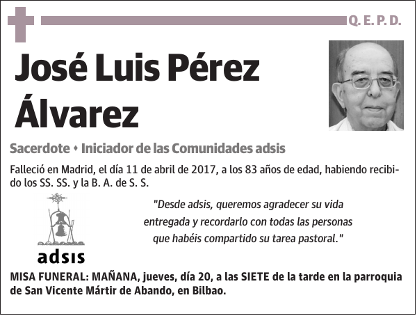 José Luis Pérez Álvarez