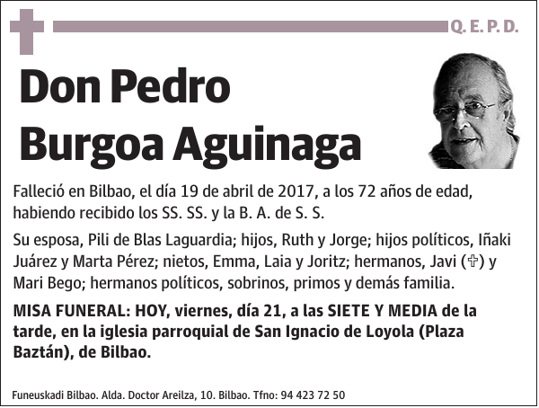 Pedro Burgoa Aguinaga