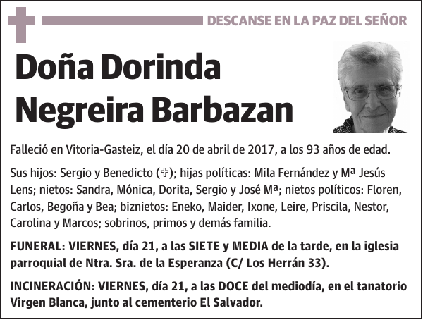 Dorinda Negreira Barbazan