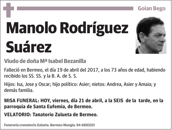 Manolo Rodríguez Suárez