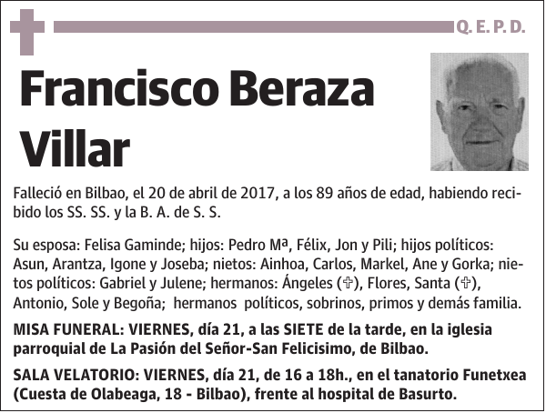 Francisco Beraza Villar