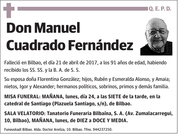 Manuel Cuadrado Fernández