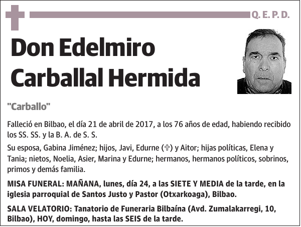 Edelmiro Carballal Hermida