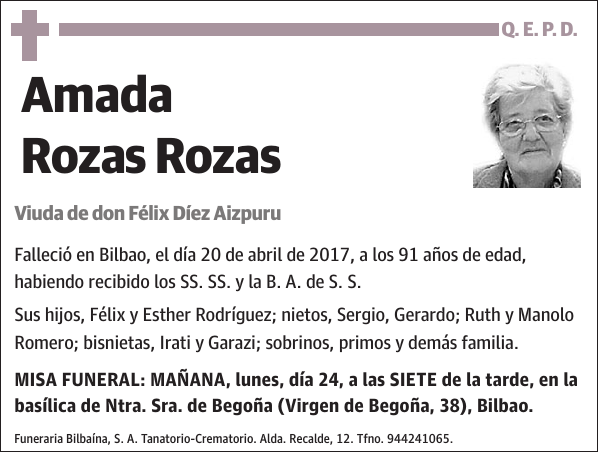 Amada Rozas Rozas