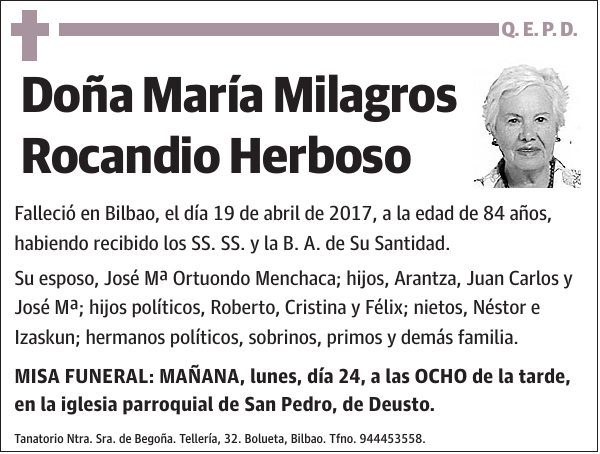 María Milagros Rocandio Herboso