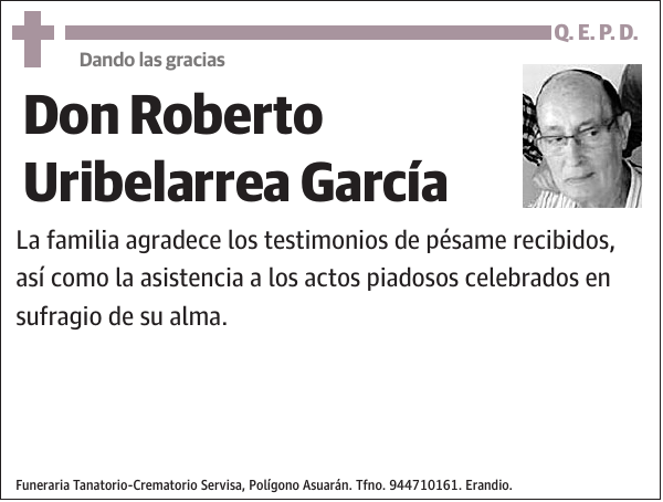 Roberto Uribelarrea García