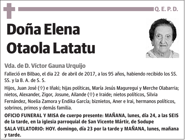 Elena Otaola Latatu