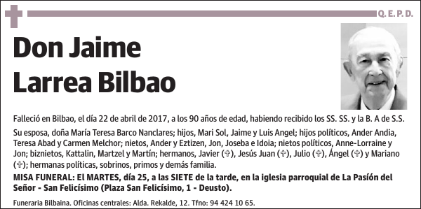 Jaime Larrea Bilbao