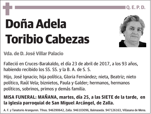 Adela Toribio Cabezas