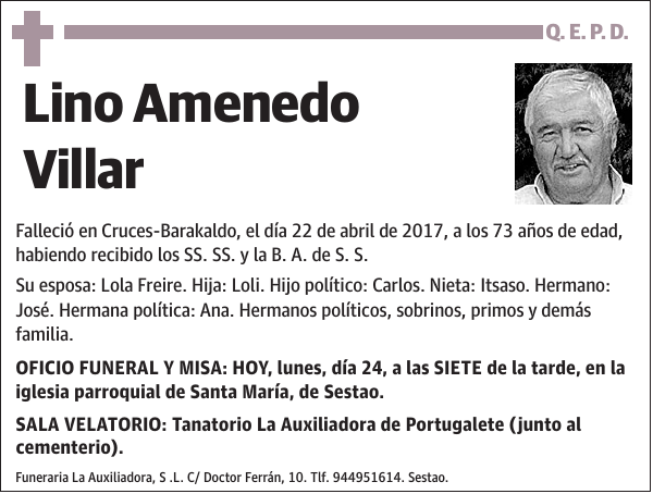 Lino Amenedo Villar