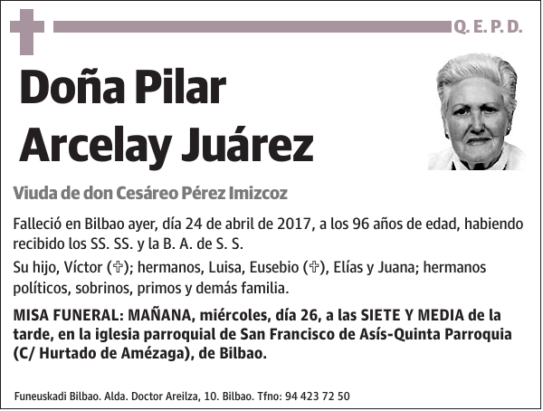 Pilar Arcelay Juárez