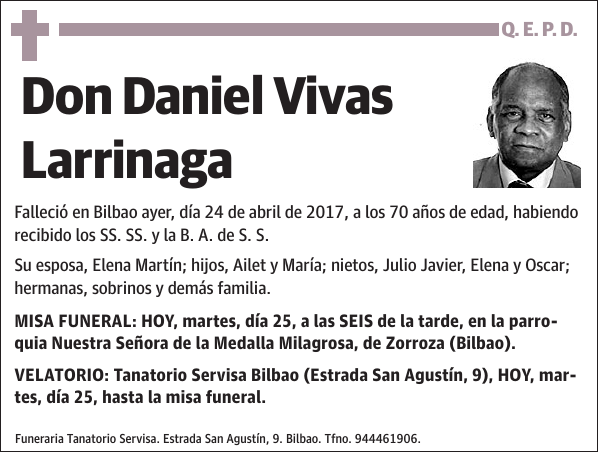 Daniel Vivas Larrinaga