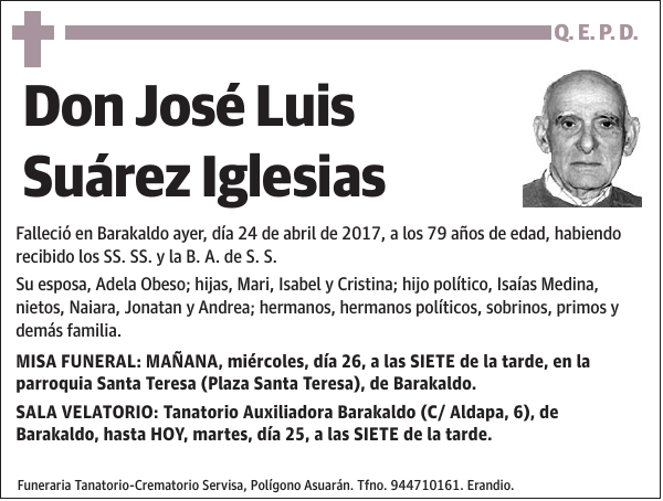 José Luis Suárez Iglesias