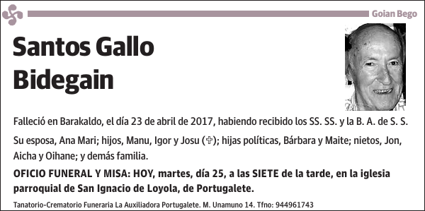 Santos Gallo Bidegain