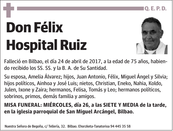 Félix Hospital Ruiz