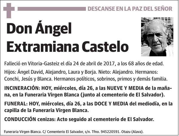 Ángel Extramiana Castelo