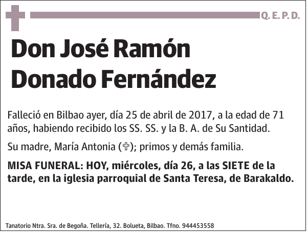 José Ramón Donado Fernández