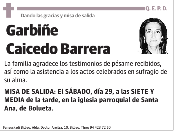 Garbiñe Caicedo Barrera