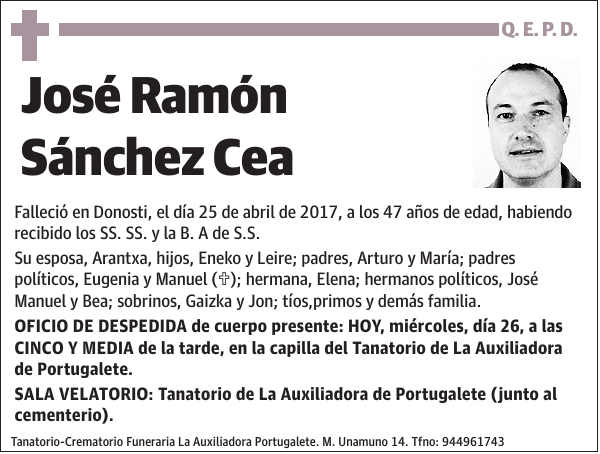 José Ramón Sánchez Cea